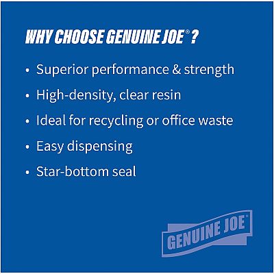 Genuine Joe High-density Can Liners (GJO01758)