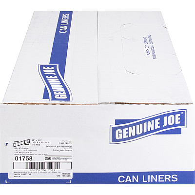 Genuine Joe High-density Can Liners (GJO01758)