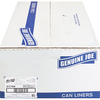 Genuine Joe High-Density Can Liners (GJO01759)