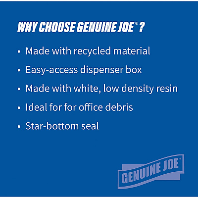 Genuine Joe Heavy-Duty Tall Kitchen Trash Bags (GJO02312)