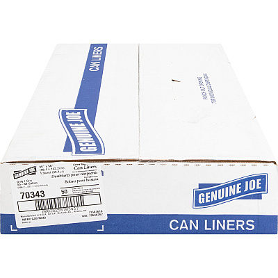 Genuine Joe Maximum Strength Trash Can Liner (GJO70343)
