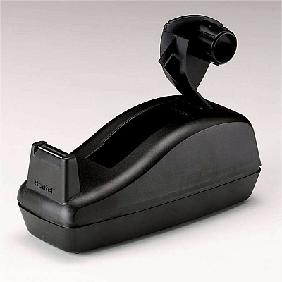 Scotch Deluxe Desk Dispenser (MMMC40BK)
