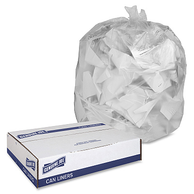 Genuine Joe Economy High-Density Can Liners (GJO70012)