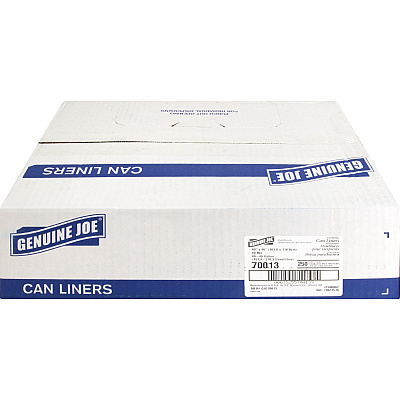 Genuine Joe Economy High-Density Can Liners (GJO70013)