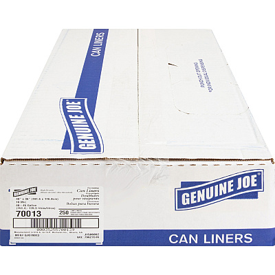 Genuine Joe Economy High-Density Can Liners (GJO70013)
