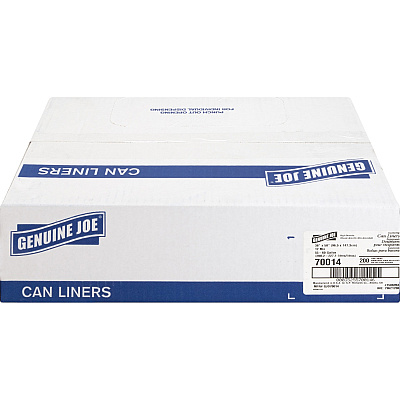 Genuine Joe Economy High-Density Can Liners (GJO70014)