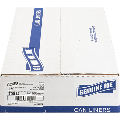 Genuine Joe Economy High-Density Can Liners (GJO70014)