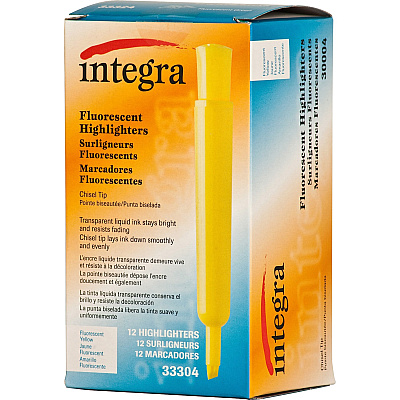 Integra Chisel Desk Liquid Highlighters (ITA30004)