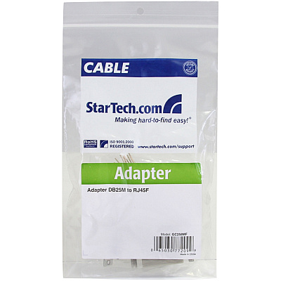 StarTech Db25 To Rj45 Modular Adapter - M/f (GC258MF)