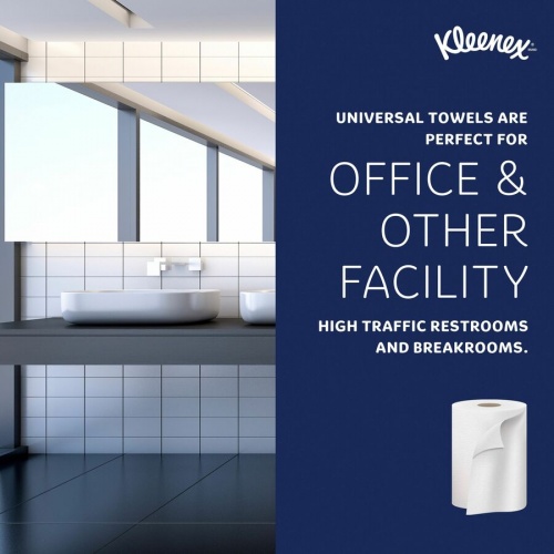 Kleenex Hard Roll Paper Towels with Premium Absorbency Pockets (50606)