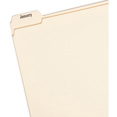 Smead 1/5 Tab Cut Letter Recycled Top Tab File Folder (SMD11765)