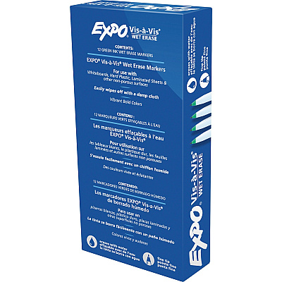 EXPO Vis-A-Vis Wet-Erase Markers (SAN16004)