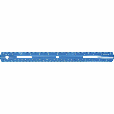 Westcott 12" Plastic Ruler (ACM10526)