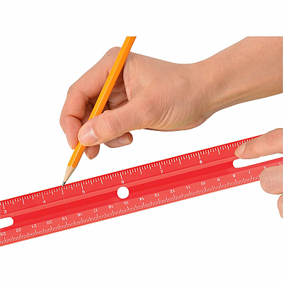 Westcott 12" Plastic Ruler (ACM10526)