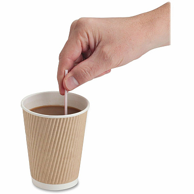 Genuine Joe 5-1/2" Plastic Stir Stick/Straws (GJO20050)
