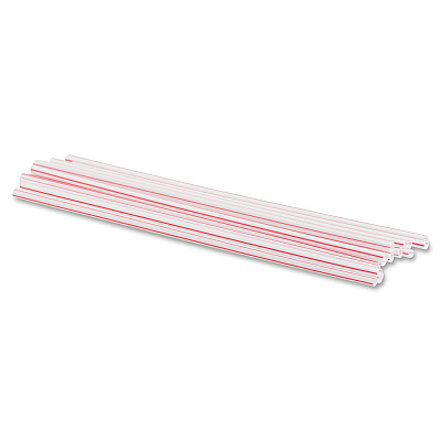 Genuine Joe 5-1/2" Plastic Stir Stick/Straws (GJO20050)