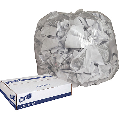 Genuine Joe Clear Trash Can Liners (GJO01015)
