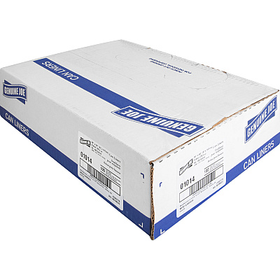 Genuine Joe Clear Trash Can Liners (GJO01014)