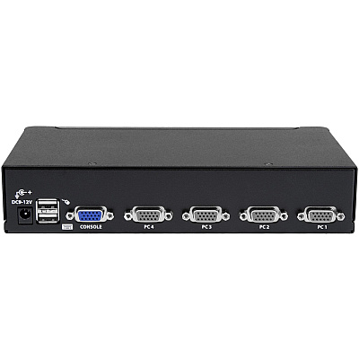 StarTech 4 Port 1u Rackmount Usb Ps/2 Kvm Switch (SV431DUSB)