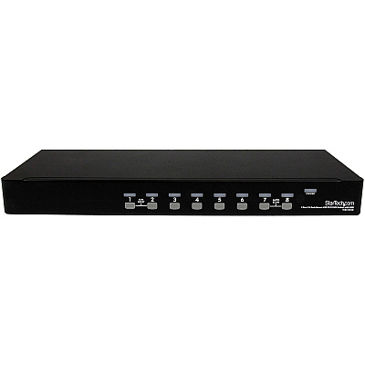 StarTech 8 Port 1u Rackmount Usb Ps/2 Kvm Switch (SV831DUSB)