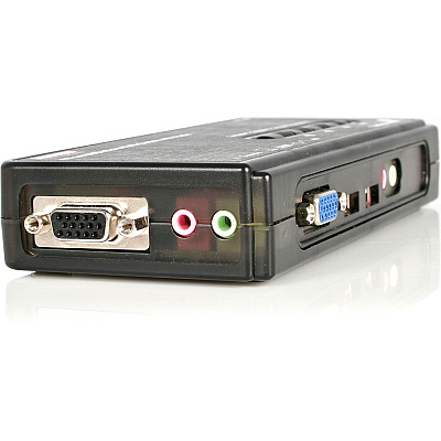 StarTech 4 Port Usb Kvm Switch W/ Audio & Cables (SV411KUSB)