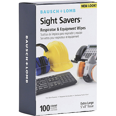 Bausch & Lomb Bausch & Lomb Sight Savers XL Equipment Wipes (BAL8595)