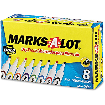 Avery Marks A Lot Desk-Style Dry-Erase Markers (AVE24411)