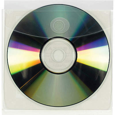 Smead Self-Adhesive CD/DVD Pockets (SMD68144)