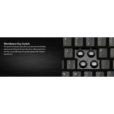 Adesso Slimtouch Usb Mini Touchpad Kb-blk (AKB410UB)