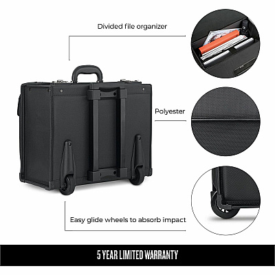 Solo Carrying Case (Roller) for 16" Notebook - Black (USLPV784)