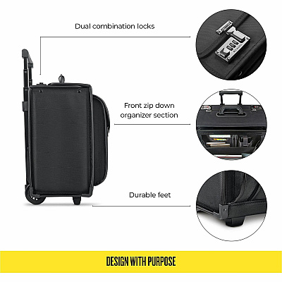 Solo Carrying Case (Roller) for 16" Notebook - Black (USLPV784)