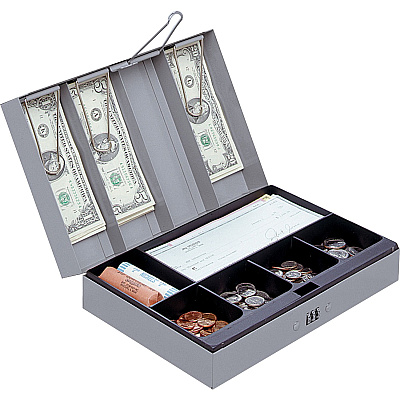 Sparco Steel Combination Lock Steel Cash Box (SPR15508)