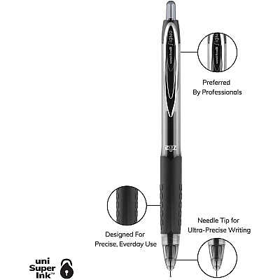 uniball 207 Needle Gel Pens (UBC1736097)