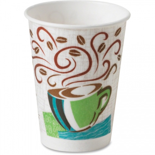 Dixie PerfecTouch Insulated Hot Coffee Cups by GP Pro (5356DX)