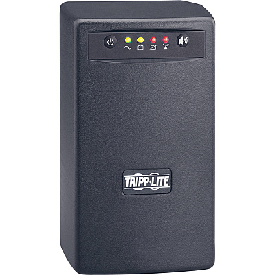 Tripp Lite SmartPro 550VA 300W 120V Line-Interactive UPS - 6 Outlets, AVR, USB, Tower (SMART550USB)