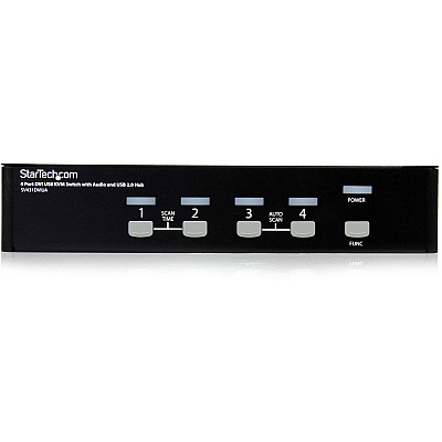 StarTech 4 Port Dvi Usb Kvm Switch With Audio (SV431DVIUA)