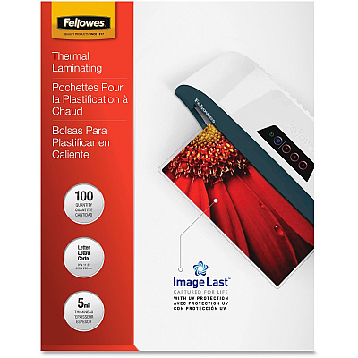 Fellowes Letter-Size Laminating Pouches (FEL52040)