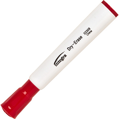 Integra Chisel Point Dry-erase Markers (ITA33309)