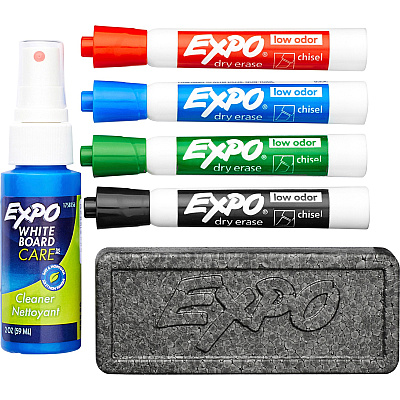EXPO Low-Odor Dry-erase Set (SAN80653)