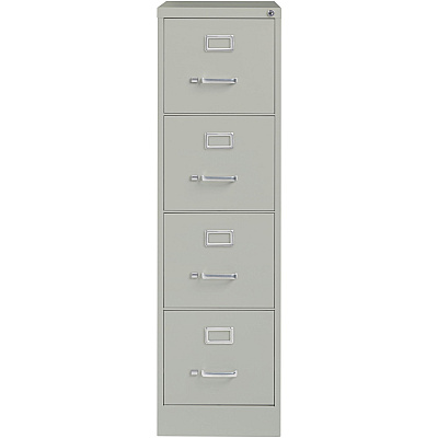 Lorell Fortress Series 26-1/2" Commercial-Grade Vertical File Cabinet (LLR60192)