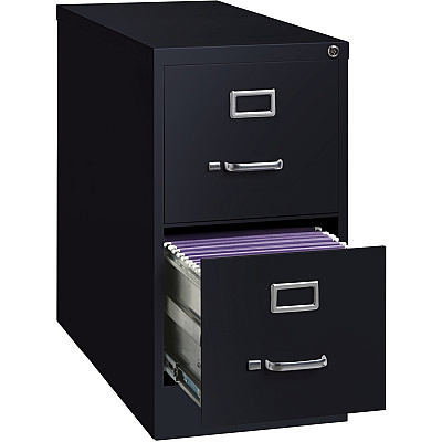 Lorell Fortress Series 26-1/2" Commercial-Grade Vertical File Cabinet (LLR60194)