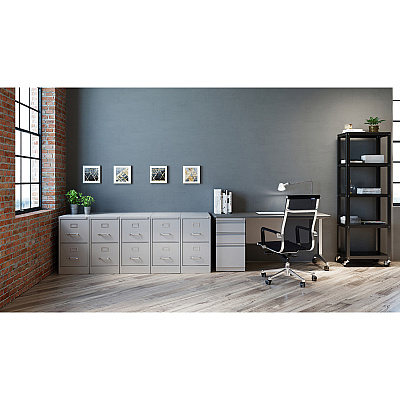 Lorell Fortress Series 26-1/2" Commercial-Grade Vertical File Cabinet (LLR60195)