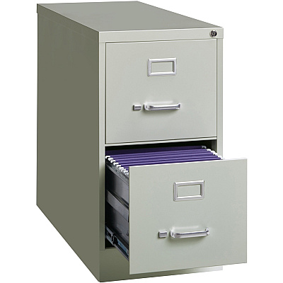 Lorell Fortress Series 26-1/2" Commercial-Grade Vertical File Cabinet (LLR60195)