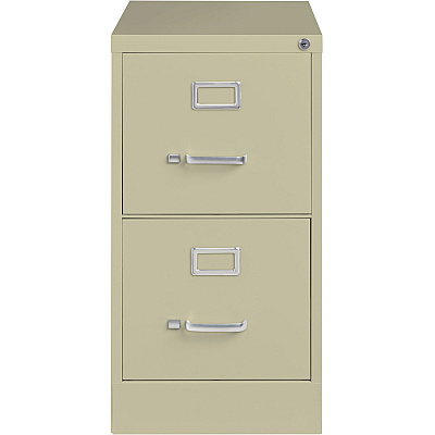 Lorell Fortress Series 26-1/2" Commercial-Grade Vertical File Cabinet (LLR60196)