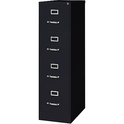 Lorell Fortress Series 25" Commercial-Grade Vertical File Cabinet (LLR60650)