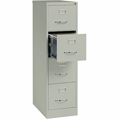 Lorell Fortress Series 25" Commercial-Grade Vertical File Cabinet (LLR60651)