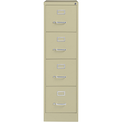 Lorell Fortress Series 25" Commercial-Grade Vertical File Cabinet (LLR60652)