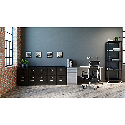 Lorell Fortress Series 25" Commercial-Grade Vertical File Cabinet (LLR60653)