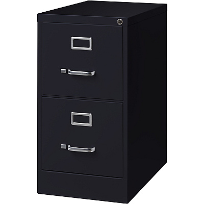 Lorell Fortress Series 25" Commercial-Grade Vertical File Cabinet (LLR60653)