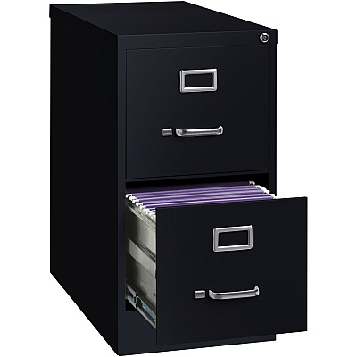 Lorell Fortress Series 25" Commercial-Grade Vertical File Cabinet (LLR60653)